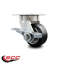 Kingpinle sur roulettes pivotantes en aluminium