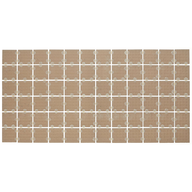 Fairfield 2" x 2" Ceramic Mosaic Tile, Charcoal