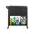 29.34'' H x 24.8'' W 1 Book Cart with Wheels