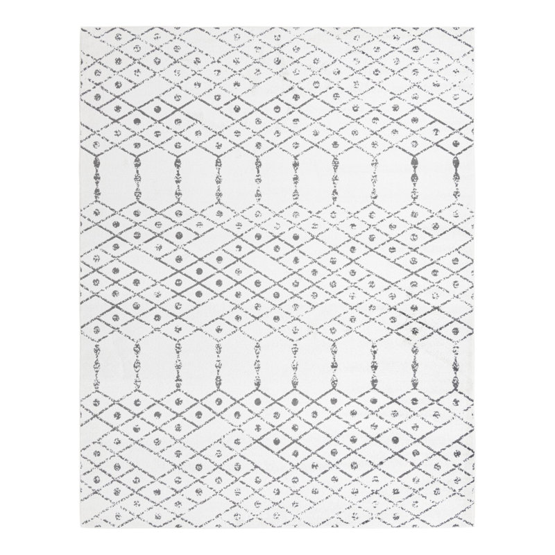 Isaiu Geometric Indoor Rug, Rectangle 10' x 13'
