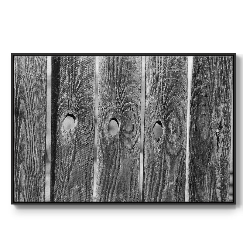 Found Textures II - Toile encadrée de qualité supérieure - prête à être accrochée, H 17 po x l 25 po x P 2 po
