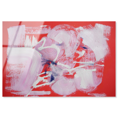Passion Fruit Berry Blend Canvas Abstract Print by Oliver Gal