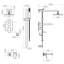 Bliss Complete Shower System with Rough-in Valve-1106782503