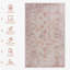 Tapis beige lavable 8 x 10 po