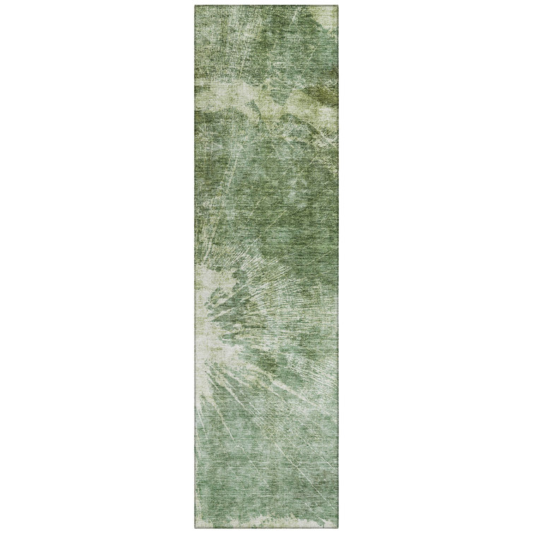 Sharna Washable Abstract Indoor / Outdoor Rug