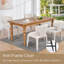 Chaise d'appoint moderne rembourrée en tissu-118698224-118698225