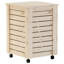 Solid Wood Laundry Cart