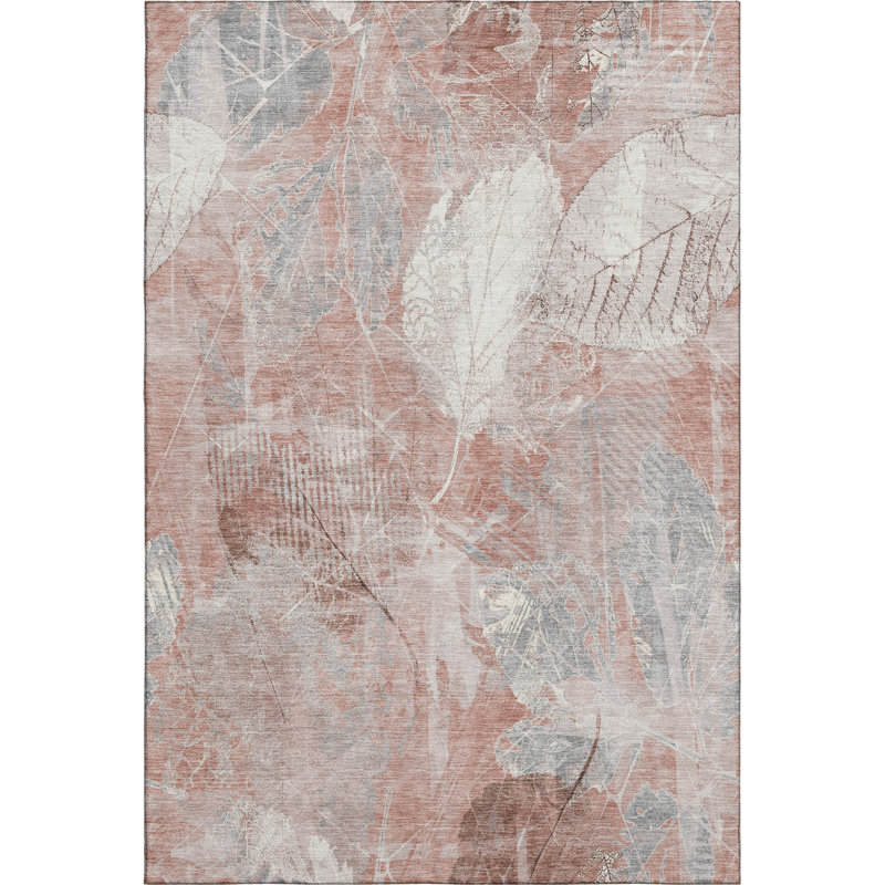 Premium Machine Washable Chelston AMF1850 Floral Rug, Rectangle 5' x 7'6"