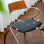 Chaise d'appoint à dossier moyen de couleur noire d'âge moyen (ensemble de 2)-129993755