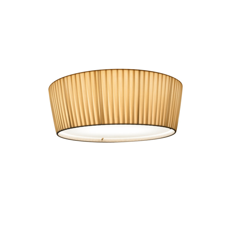 Plafonnier encastré 2 lumières 16,93 po Plafonet, Ruban crème translucide