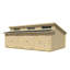 Lasita Hawaii 26 x 17.5 Ft. Premium Log Cabin Garage (44mm)