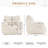 Soft Fluffy Corduroy Fabric Bean Bag Chair Filled With Memory Spong-987189463