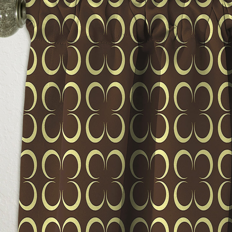 Rideau en lin / polyester, L 52 po x L 63 po