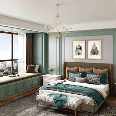Bellamira Mallory 7-Light Dimmable Chandelier