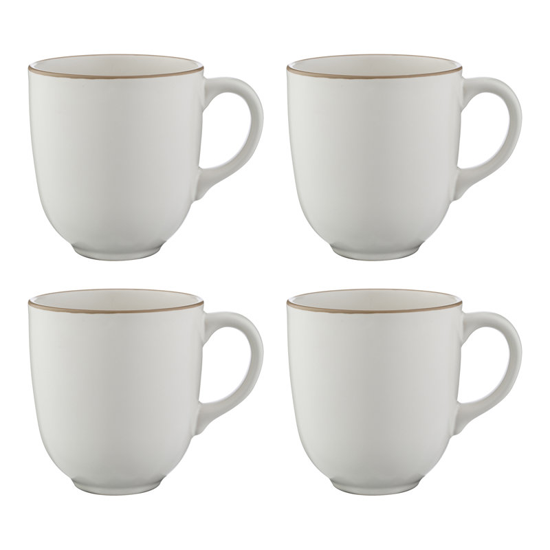 Classic Collection Mugs 400ml, Cream