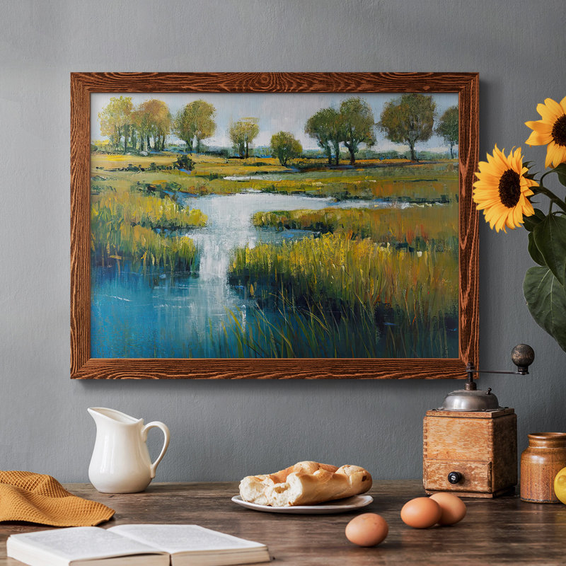 Marshland View III, reproduction d'art sur toile, Érable, H 22 po x l 32 po