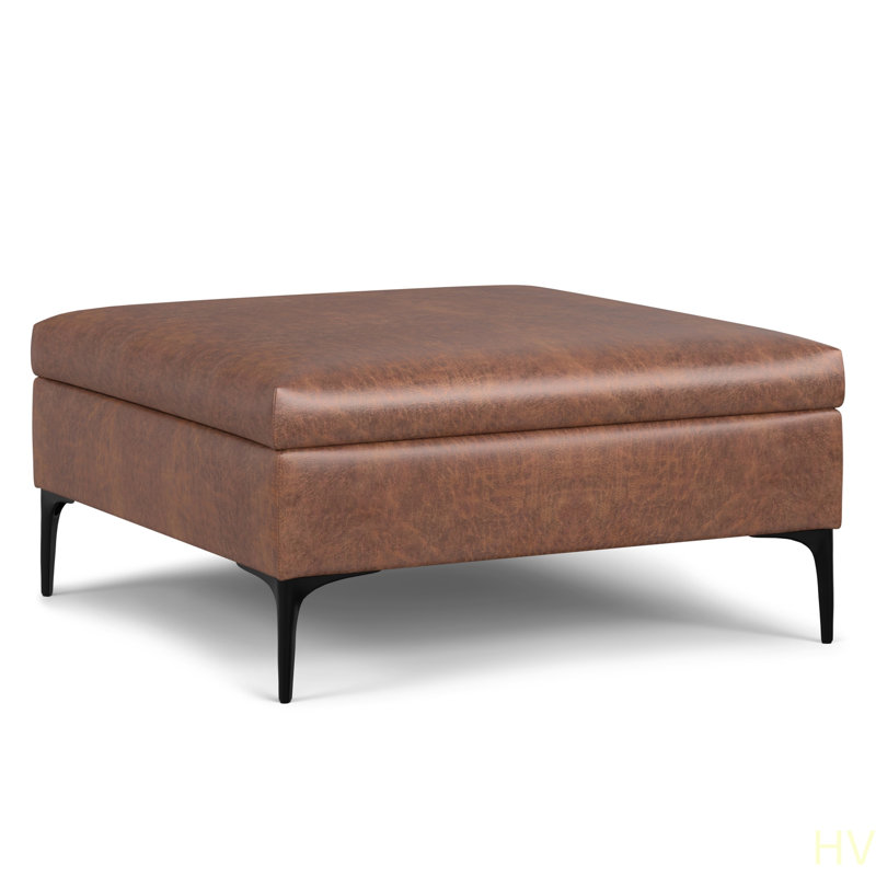 Repose-pieds de table avec couvercle relevable Rebecca