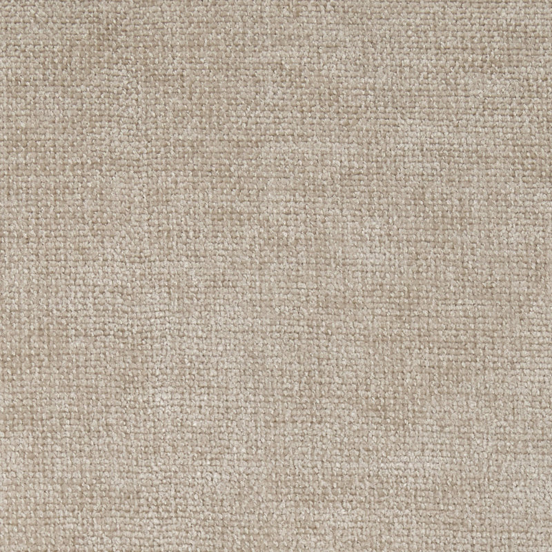 Natalia Armchair Bean Bag and Round Footstool, Beige, Chenille