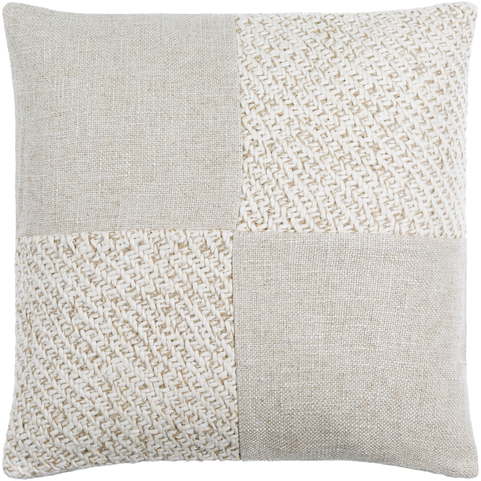 Daveney Pillow Cover, 22" x 22", Pillow Cover Only - No Insert