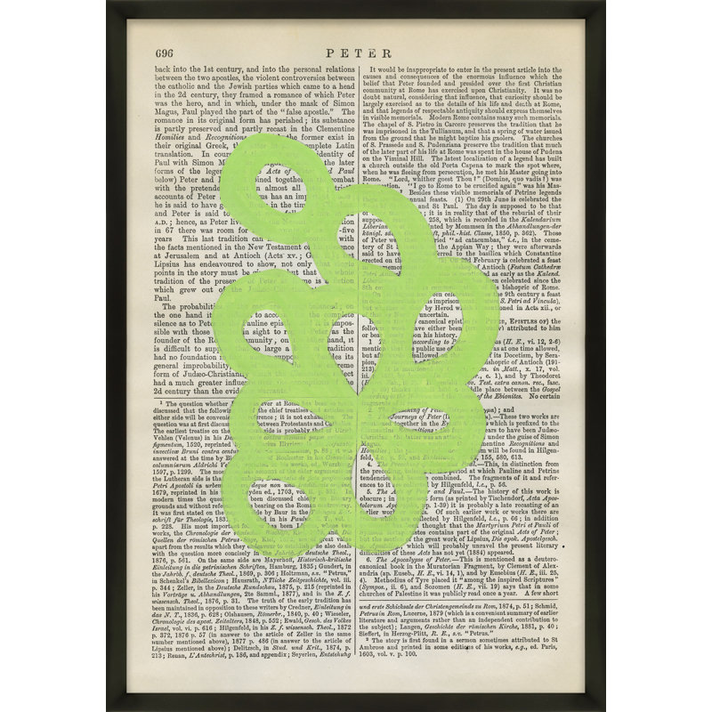 Peter Print by Michela Sorrentino, 25" H x 18" W x 1.25" D, Black Wood
