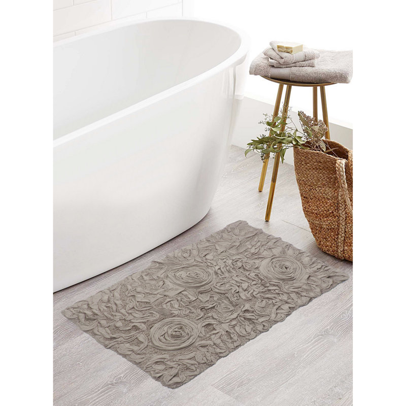 Tapis pour salle de bain Schoenberger, Lin, L 34 po x l 21 po