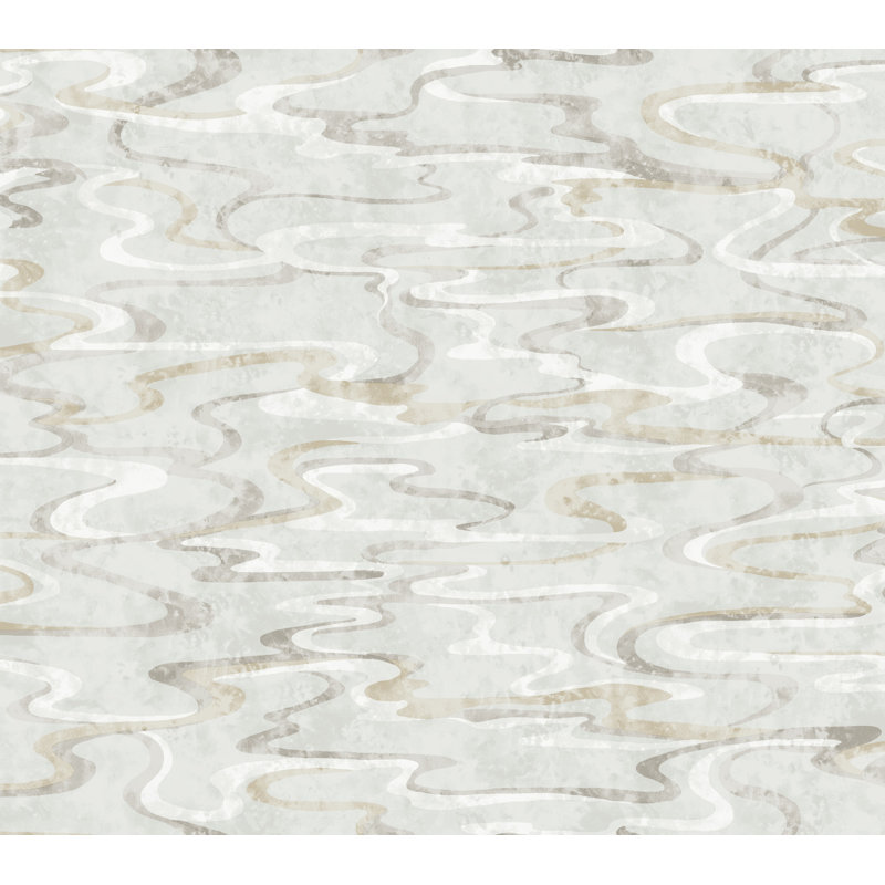 Dreamland Cameo Wallpaper, Gray