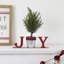 Plaque de table de Noël en métal 10 pi