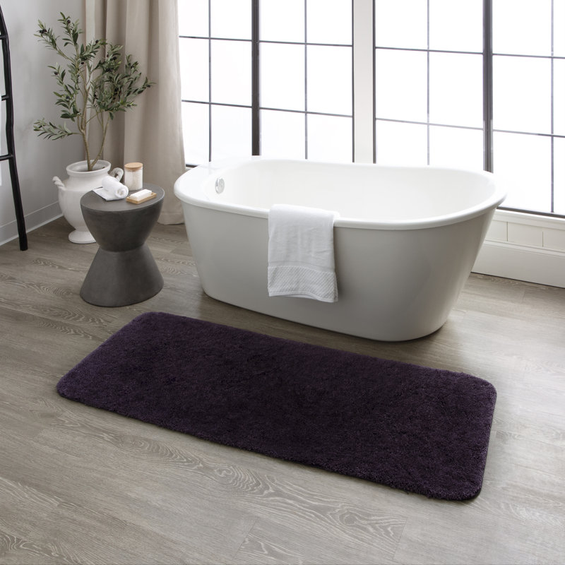 Tapis pour salle de bain Galena, Perle, L 24 po x L 60 po