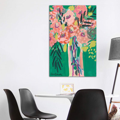 Still Life In Jade by Kait Roberts - Wrapped Canvas Painting
