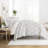 Damask Pattern Duvet Cover Set-2095030677