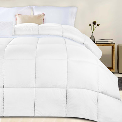 Édredon en duvet synthétique réversible toutes saisons Superior 