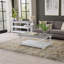 Console en bois massif 61,5 po Glenna