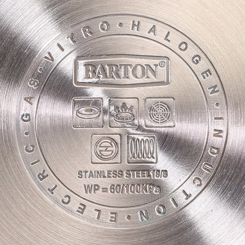 Barton 6-Quart Stainless Steel Induction Ready Pressure Cooker