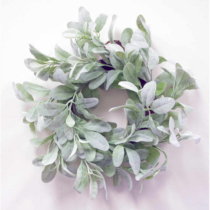 Couronne en polyester, H 16 po x l 16 po x P 4 po
