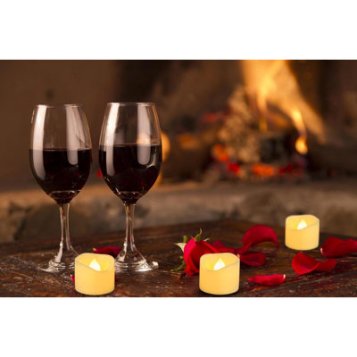 Flameless Tealight Candle with Polypropylene Holder