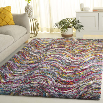 Gleno Red Area Rug