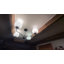 Lustre moderne 4 lumières l 30 "avec vase en verre givré pour salle à manger ou îlot de cuisine-766936929
