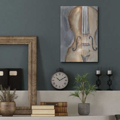 «Watercolor Instrument Study 4» par Ethan Harper, art mural en métal