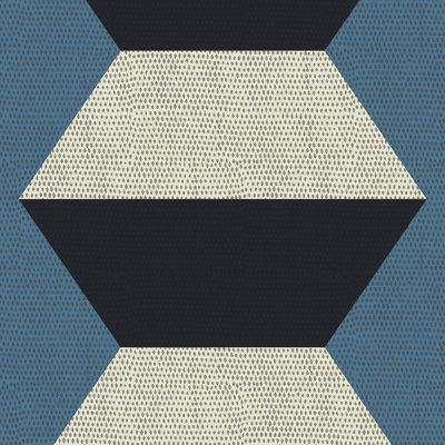 Infinity Blocks - Lacquered Wallpaper