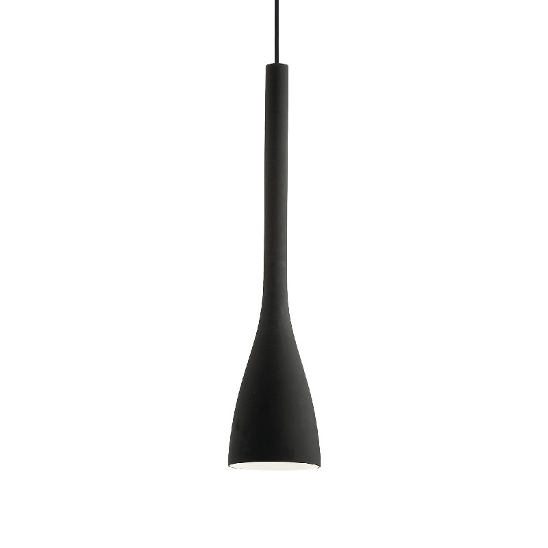 1 - Light Pendant, 280.5cm H x 14.5cm W x 14.5cm D, Black