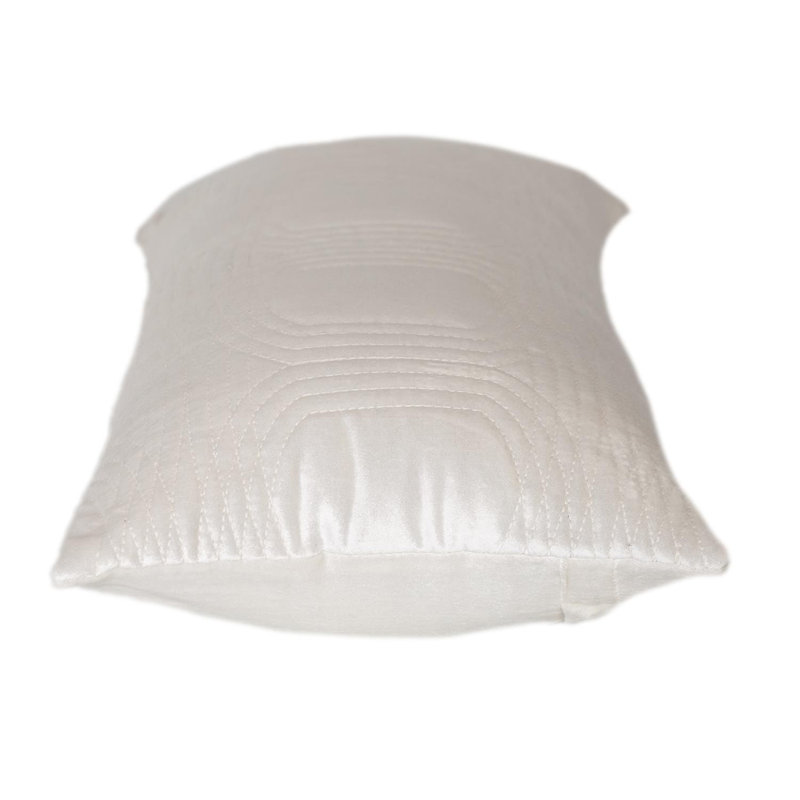 Reversible Pillow Insert, White