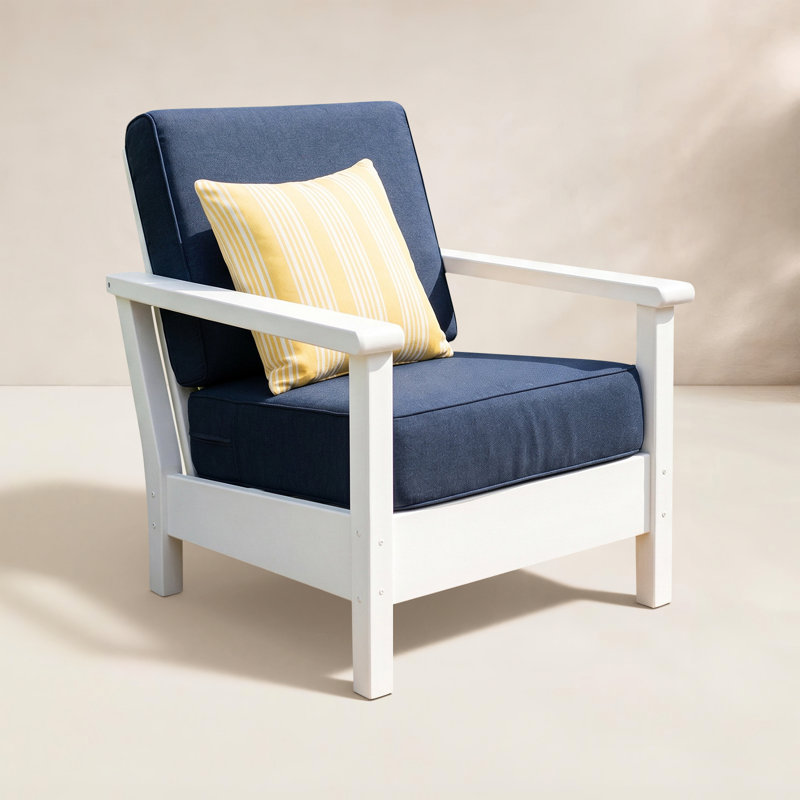 Harbour Deep Seating Chair, Ash Charcoal, Deep Sand