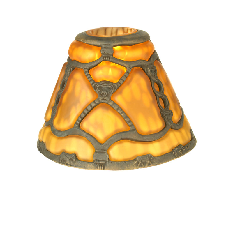 Limbert Empire Lamp Shade, Amber