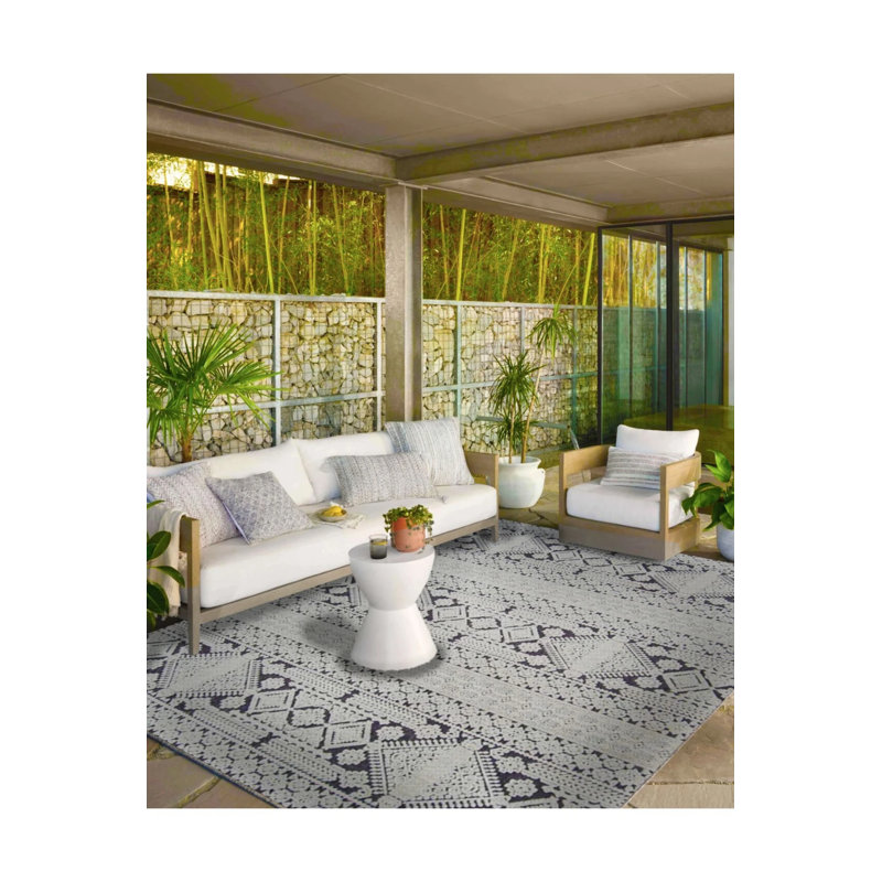 Tapis décoratif traditionnel à motif géométrique et à motif géométrique Gir, Tapis de couloir 2 pi 6 po x 6 pi 7 po