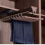 Top-Mounted Trouser Rack — Gray