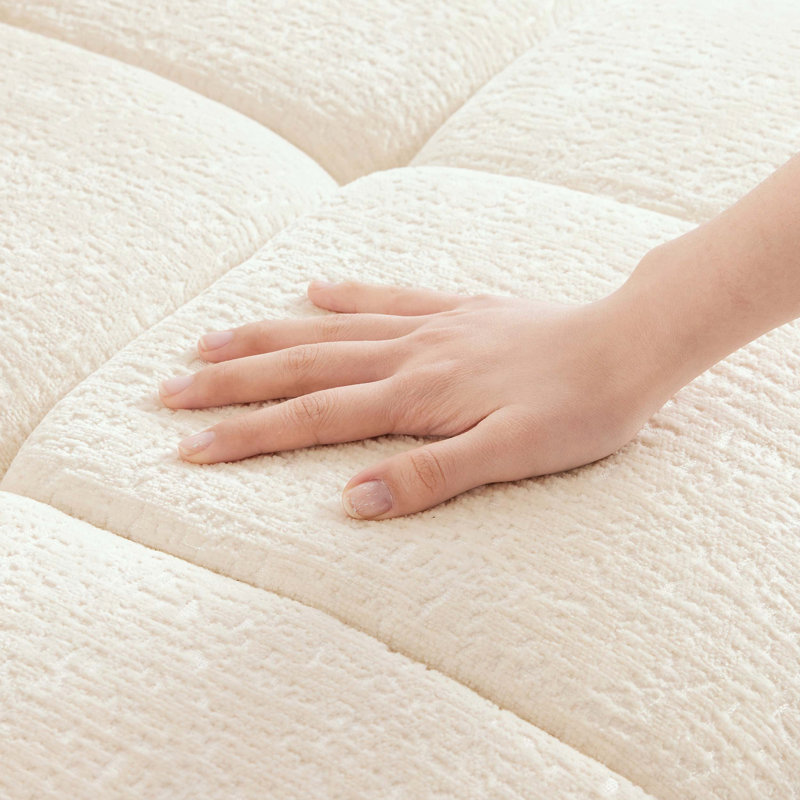 Repose-pieds modulaire avec coussin éponge haute résilience, Blanc