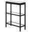 Console rectangulaire de 64 po de large en bronze noirci Alexis-1160186111-1160186109