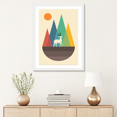 «Step of Autumn» par Andy Westface - impression d'art graphique