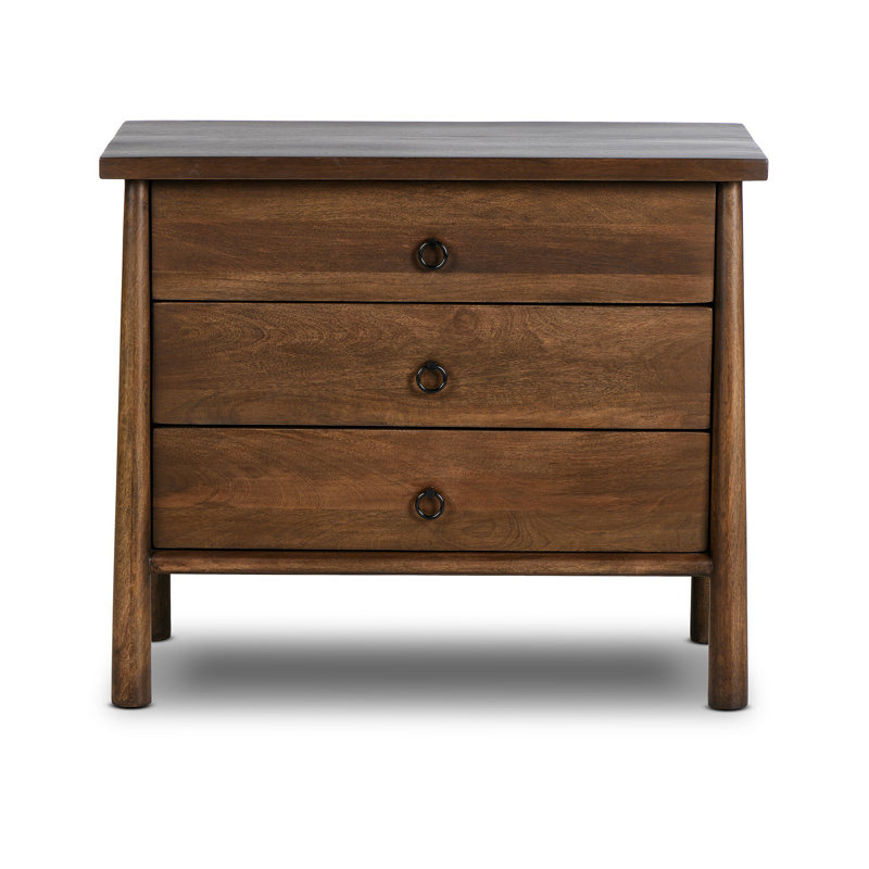 Freddie 3 - Drawer Dresser, Brown