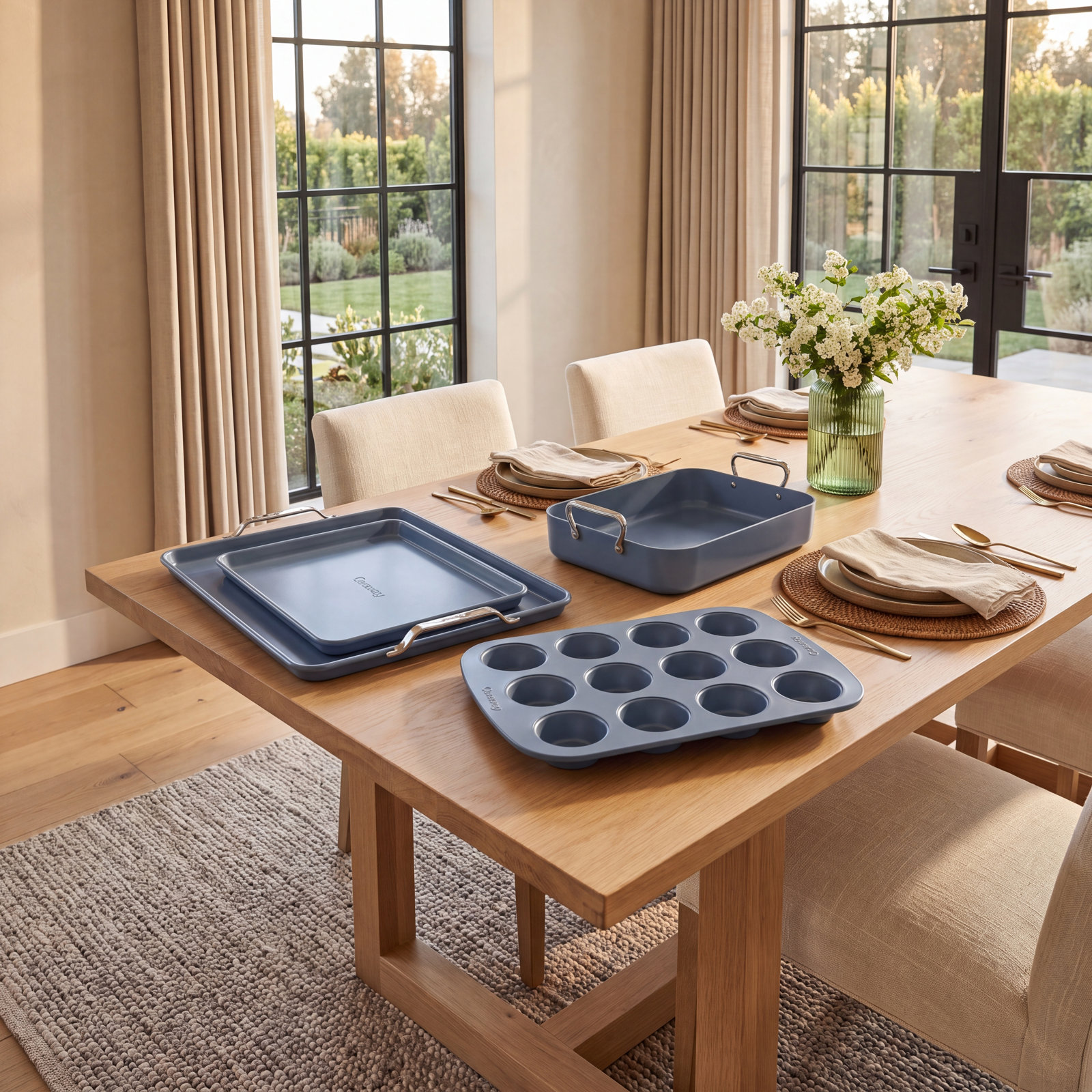 Caraway Nonstick Bakeware Set, Navy
